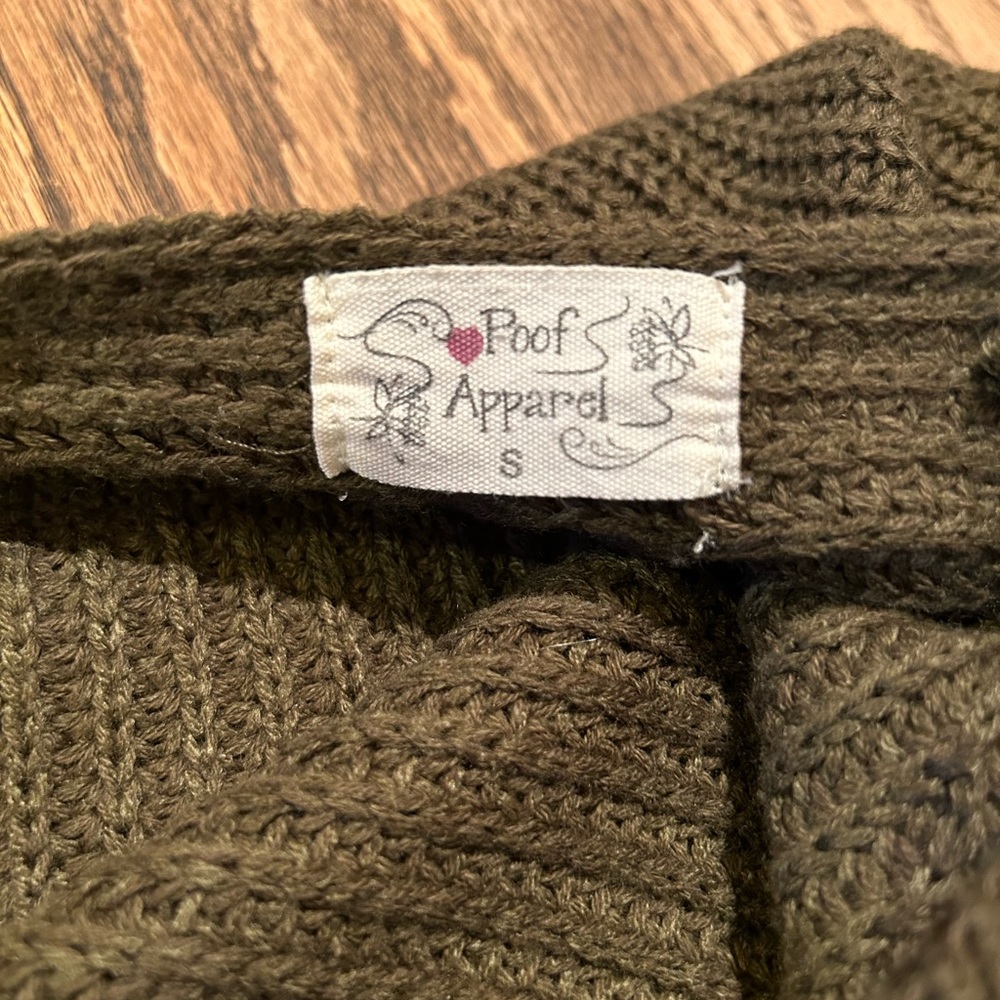 POOF APPAREL V neck Knit Sweater - Picture 7 of 10